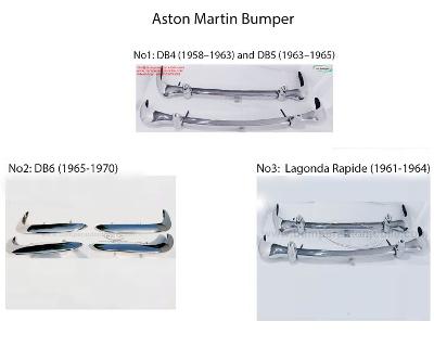Aston Martin (1959 to 1970) Bumper Parts for Classic